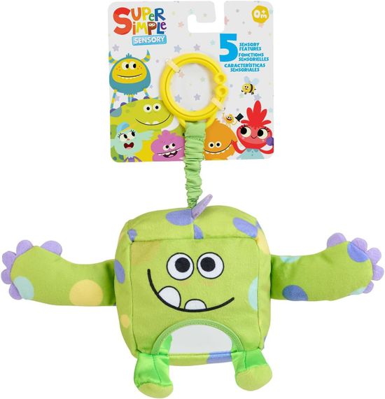 Игрушка для развития сенсорики WowWee Super Simple Плюшевый монстрик Хьюго