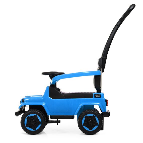 Каталка-толокар Spoko (Споко) SP-219 2в1 з батьківською ручкою синій (42400193) | Зображення 3