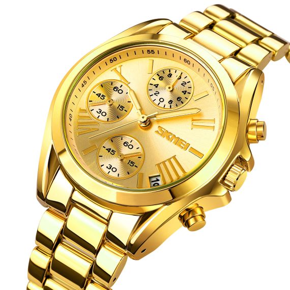 Годинник S2kmei 1897GD Gold | Зображення 1