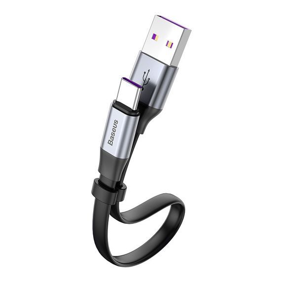 Кабель Type-C Baseus Simple HW Quick Charge |23cm, 40W, 5A | Зображення 1
