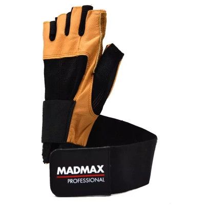 Перчатки для фитнеса MadMax MFG-269 Professional Brown XXL (MFG-269-Brown_XXL) | Зображення 3