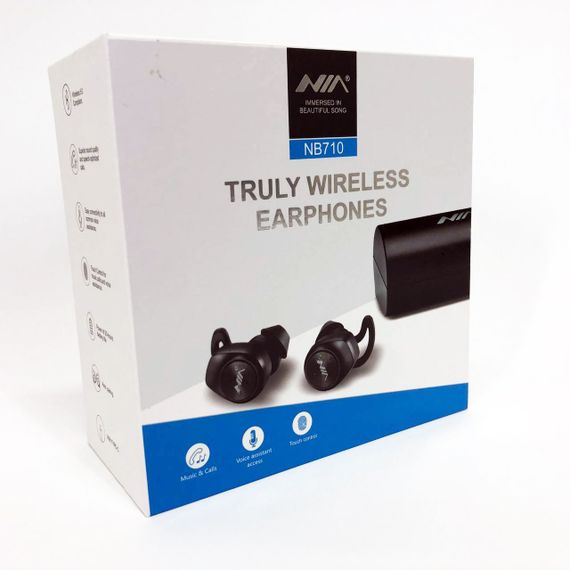Безпроводные наушники качественные Bluetooth NIA NB710, Наушники для мобильных телефонов HJ-86