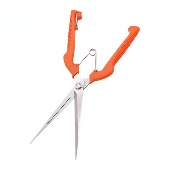 Секатор для квітів і овочів HAO NONG FU, ножиці з прогумованими ручками для обрізання рослин | Зображення 6