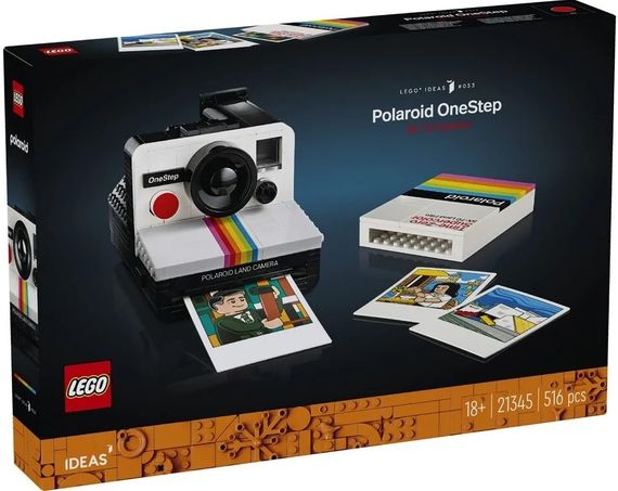 Конструктор LEGO Ideas Polaroid OneStep SX-70 21345-