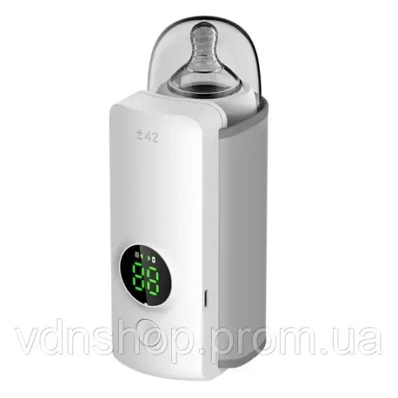 Компактный портативный подогреватель для бутылочек Bottle Warmer 6L с контролем температуры от USB | Зображення 1