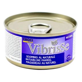 Блок консервованого корму для котів зі скумбрією Croci CVi Vibrisse 24*70 г