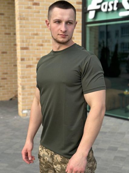 Тактична Футболка Олива CoolMax Military Olive | Зображення 1