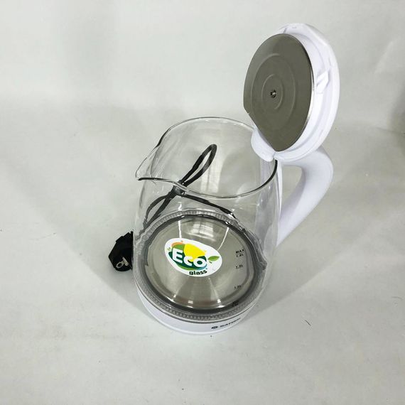 Електрочайник Satori SGK-4105-WT 1.8 л 1500 Вт, стильний електричний чайник, чайники з підсвічуванням | Зображення 7