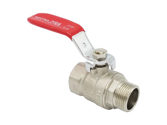 Кран кульовий Valogin Optima 3/4" ВЗ червона ручка VG-101202 1/12 шт