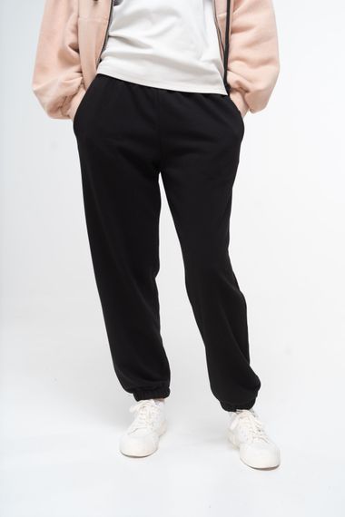 Штани спортивні жіночі чорні, 3XL | Зображення 2