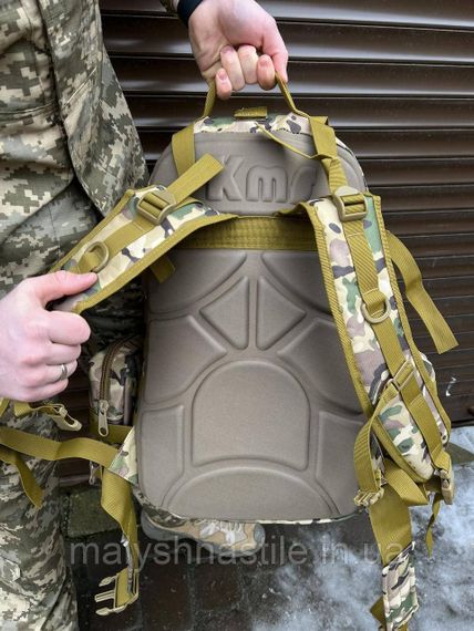 Військово-тактичний рюкзак Molle Assault 55 L+ 3 органайзери, мультикам | Зображення 4