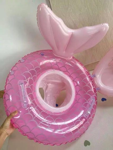 Надувне коло з трусиками та дахом для захисту від сонця Русалка | Зображення 3