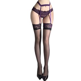 Еротичні колготки з відкритими стегнами Babydoll 44 S/M A90-3