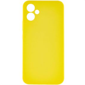Чехол Silicone Cover Lakshmi Full Camera (AAA) для Samsung Galaxy A05 Желтый / Yellow