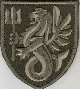 Шеврон 37 окрема бригада морської піхоти (зелений)