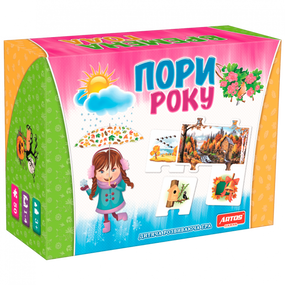Настольная игра "Времена года" 0567 от 3 лет