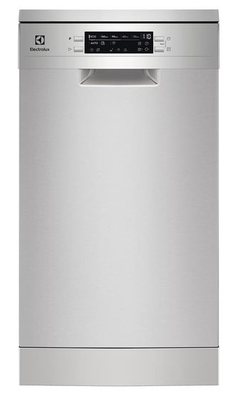 Посудомоечная машина Electrolux SMM43201SX отдельностоящая, ширина 45 см, A++, 10 комплектов, инвертор, дисплей, нерж. сталь (SMM43201SX)