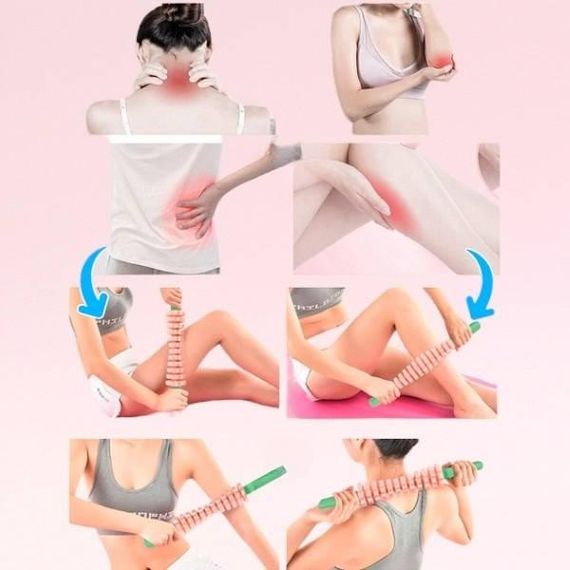 Массажер скалка для всего тела HSM 50310 Розовый