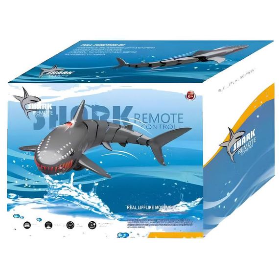 Човен на радіокеруванні SHT FY666 Shark 2.4G Grey | Зображення 1