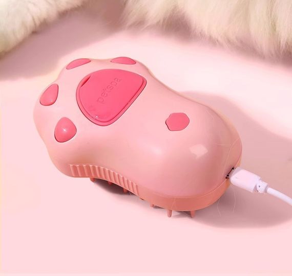 Парова щітка Cat's Paw Pet Spa для вичісування шерсті з розпилювачем · USB зарядка | Зображення 5