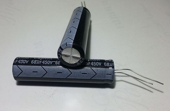 100mkf - 400v в ЖК телевизоры (5000ч)  LY 13*50 | Зображення 1