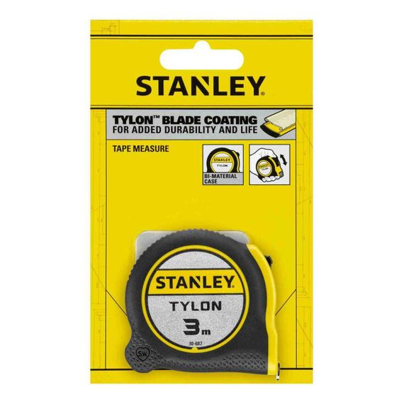 Рулетка измерительная Tylon™ длиной 3 м, шириной 12.7 мм, в пластмассовом корпусе STANLEY 0-30-687 | Зображення 4