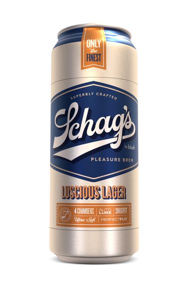 Самозмащувальний мастурбатор SCHAG'S LUSCIOUS LAGER FROSTED Sex Aura