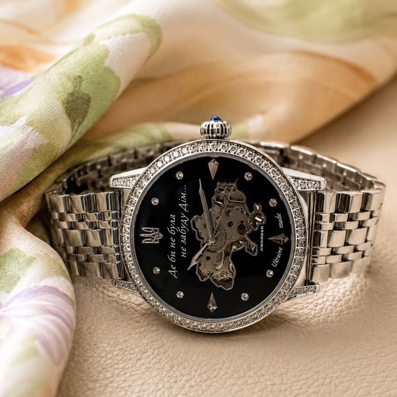 Годинник наручний Awarder 049 Silver-Black | Зображення 9