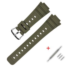 Ремінець для Casio G-Shock DW-5600 Army Green SI