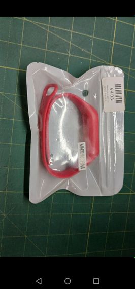 Ремінець xiaomi mi band 2 original design м'ята / red | Зображення 3