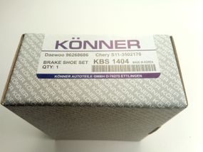 Колодки задні гальмівні Matiz Konner (KBS-1404) (96268686)