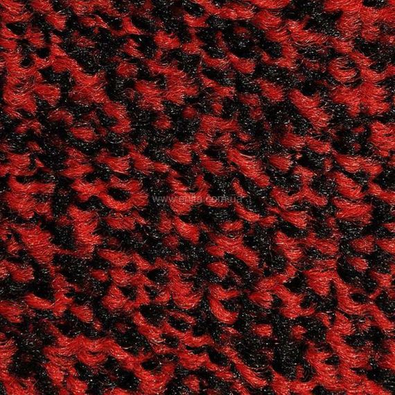 Грязезащитные коврики Kleen-Tex Iron Horse 150х600 Black Scarlet