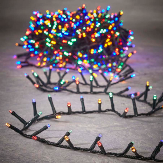 Світлодіодна гірлянда 200 Led 20м 8 режимів різнокольорова 220V CW-G-200L20VMC ColorWay | Зображення 6