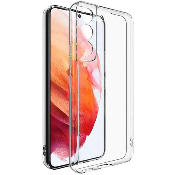 TPU чехол Epic Transparent 1,5mm Full Camera для Samsung Galaxy S22+ Бесцветный (прозрачный)
