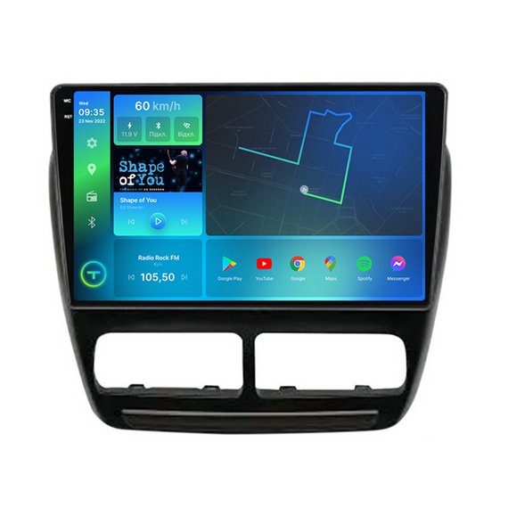 Штатна магнітола Torssen 2K Fiat Doblo 2 263 09-15/Opel Combo Tourer (D) FL9 4+64Gb 4G Carplay DSP | Зображення 1