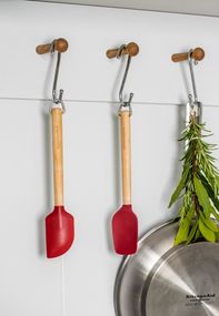 Набір лопаток для тесту KitchenAid Coreline KQR750OHERE 23.5 см 2 шт червоний