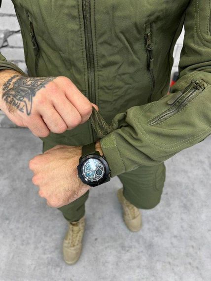 Тактический костюм SoftShell oliva Shark  ВТ6423 | Зображення 7
