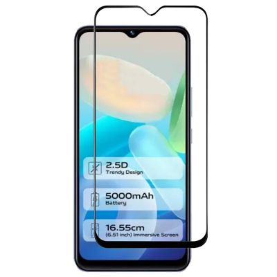 Стекло защитное BeCover Vivo Y02/Y02A Black (709275) | Зображення 1