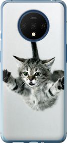 Чехол на OnePlus 7T Летящий котёнок "2322u-1809-17620"