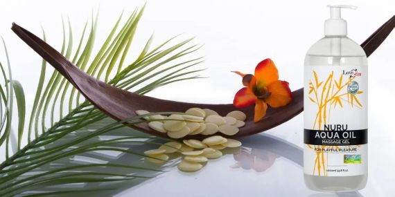 Массажное масло Love Stim - NURU AQUA OIL, 1000 ml sexstyle | Зображення 2