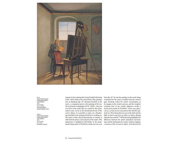 Книга про художників, Каспар Девід Фрідріх Caspar David Friedrich. Johannes Grave живопис книги для художників | Зображення 3