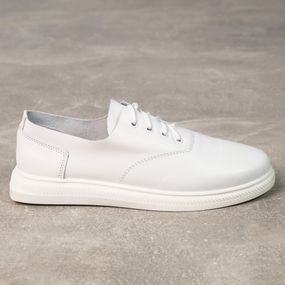 Кеди жіночі шкіряні 587932 Білі  36 37 38 39 40 41