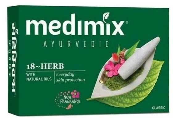 Аюрведичне мило Медімікс 18 трав,Soap Medimix 18 herbs, Індія, 75 г