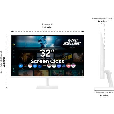 Монитор Samsung LS32FM703UIXUA | Зображення 4