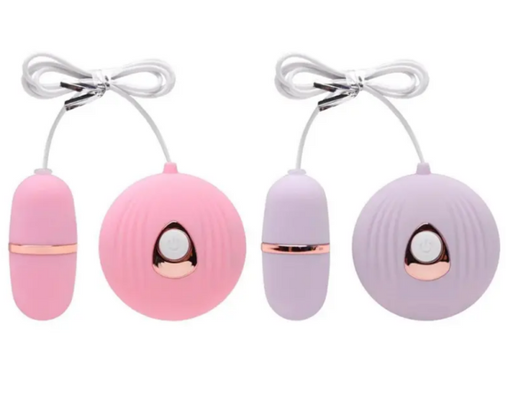 Вибро-яйцо с проводным управлением и 7 режимами вибрации Lilo Violet Sex Aura | Зображення 2