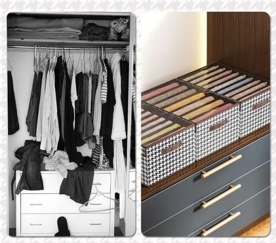 Органайзер для одягу, storage box 17*24*30 AND XL-1049 | Зображення 5