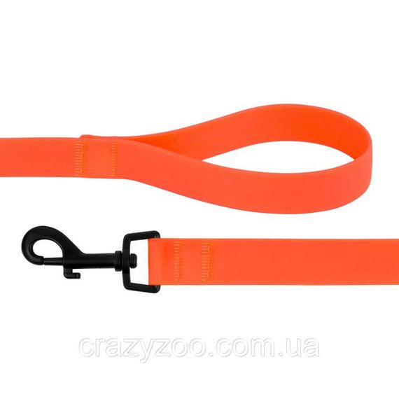 Повідець для собак BronzeDog Active водовідштовхувальний оранжевий 16 мм S 60/6134 | Зображення 1