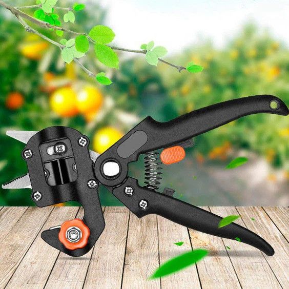 Професійний щеплювальний секатор Titan Professional Grafting Tool для обрізання та щеплення дерев ZR-63