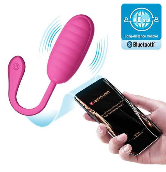 Віброяйце кероване смартфоном Pretty Love - Kirk Mobile APP remote control, BI-014654HP sexstyle | Зображення 7