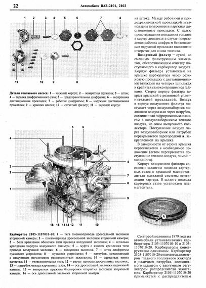 ВАЗ 2101 / ВАЗ 2102. Посібник з ремонту та експлуатації. Книга | Зображення 3